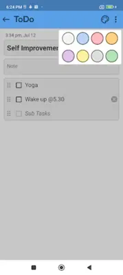 ToDo android App screenshot 3